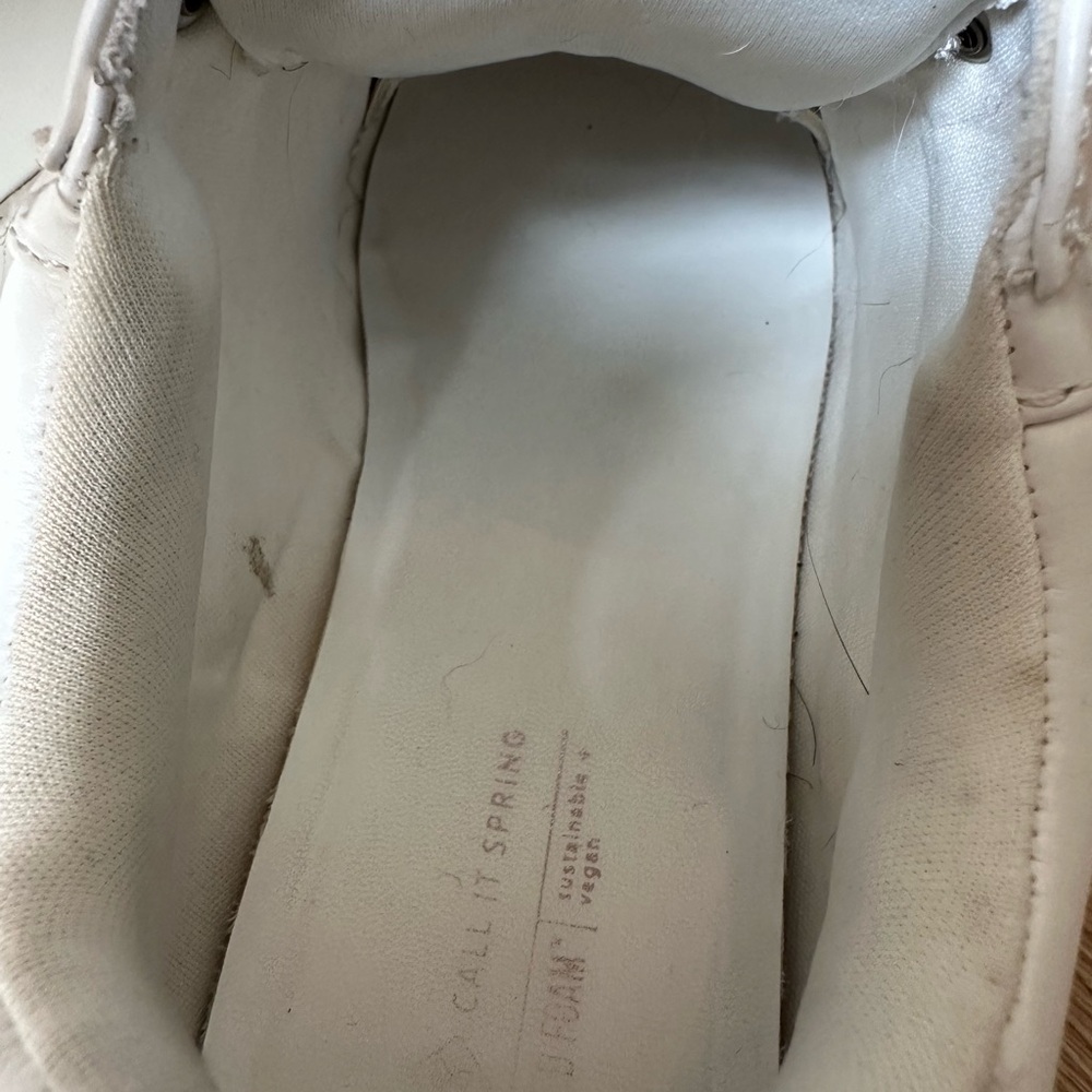 Chunky white platform sneakers - Picture 5 of 8